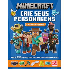 Minecraft | Crie seu personagem (Livro oficial de adesivos) - HarperKids Minecraft | Crie seu personagem (Livro oficial de adesivos) - HarperKids